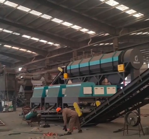 越南地區分選設備現場。